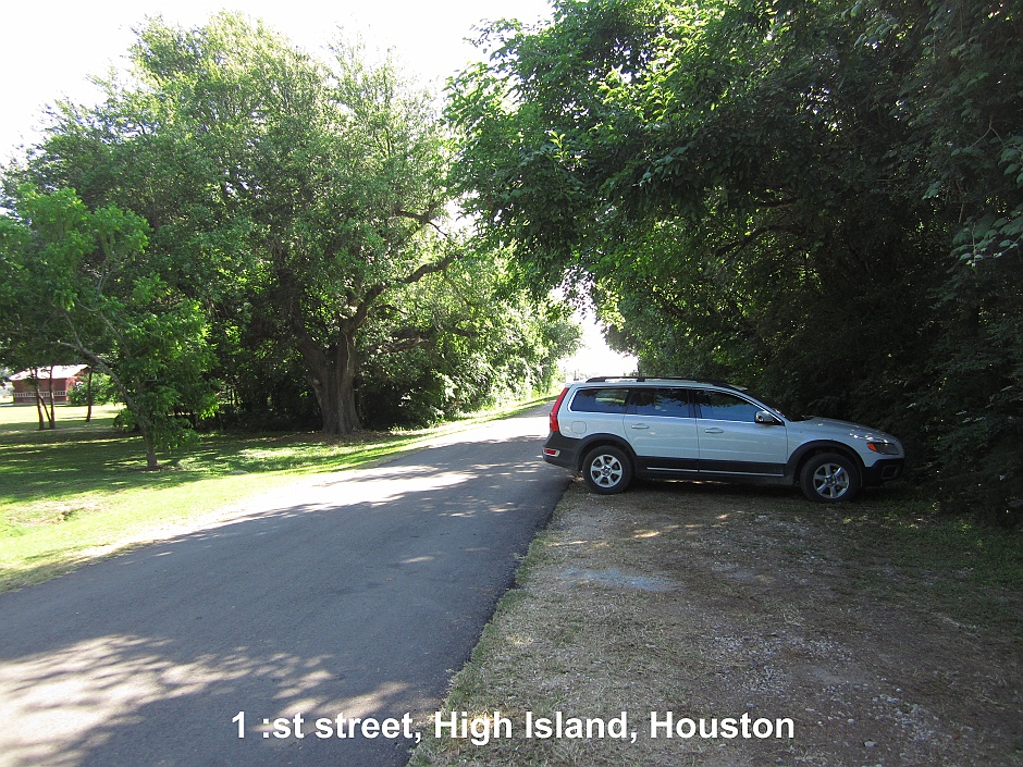 1:st street, High Island, Houston